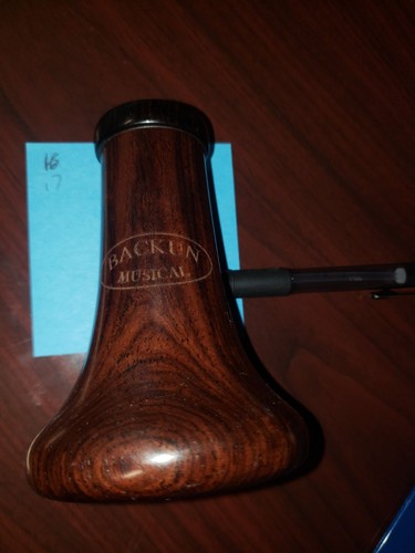 17)  Backun Traditional Cocobolo Clarinet Bell W/ Voicing Groove.  Buffet R13A