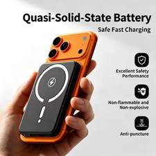 10000mAh Magnetic Power Bank, 22.5W Fast Charging Wireless Portable Charger 01