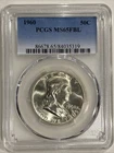 1960 P Franklin Half Dollar PCGS MS65 FBL Silver Coin 50C US Mint