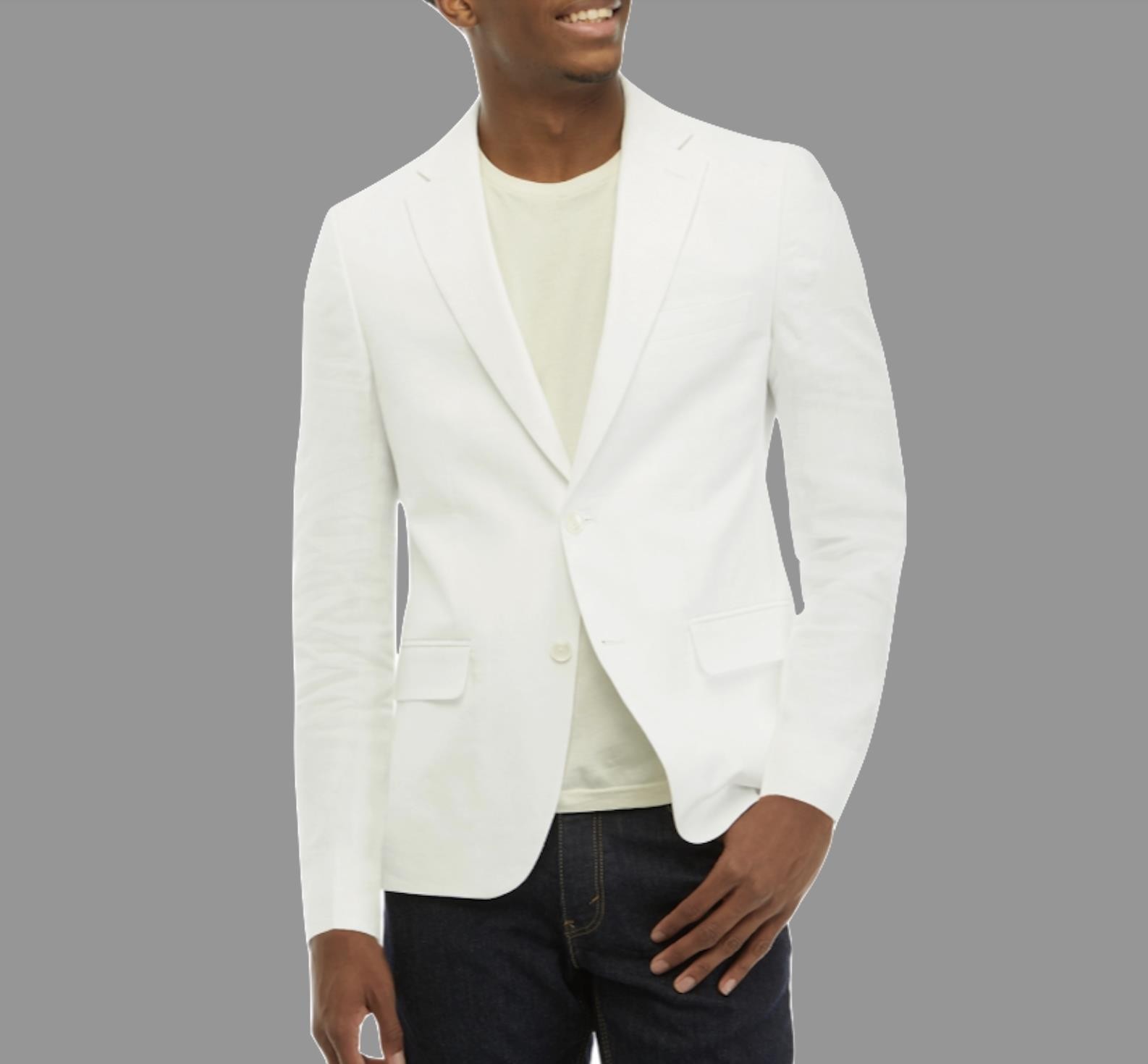 Tommy Hilfiger Men Modern-Fit Linen Sport Coat Suit Jacket 42 R CNRA1AGK0002