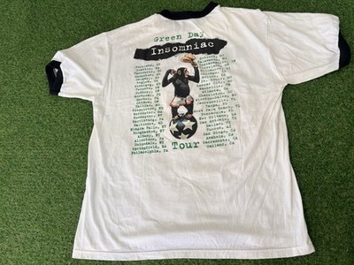 Green Day 1995 Insomniac Tour T-Shirt Vintage Men's Size Green Day 1995 Insomniac Tour T-Shirt Vintage Men's Size
