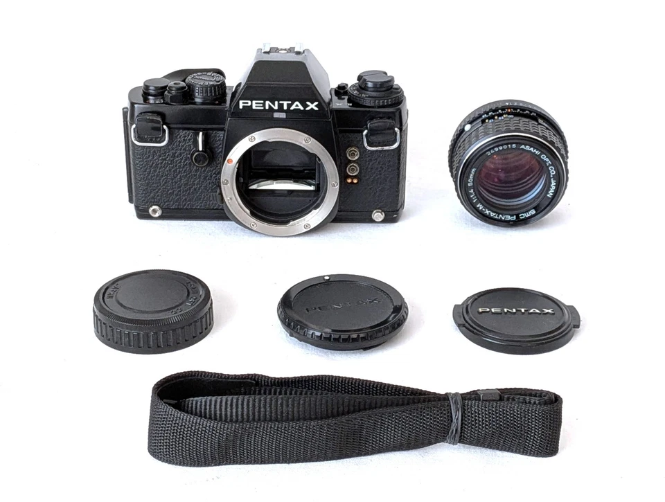 [N MINT] PENTAX LX SLR 35mm Film Camera SMC M 50mm F1.4 Standard Lens From JAPAN - Image 2 of 4