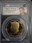 Photo of a 2014-W Kennedy Half Dollar from an eBay sale