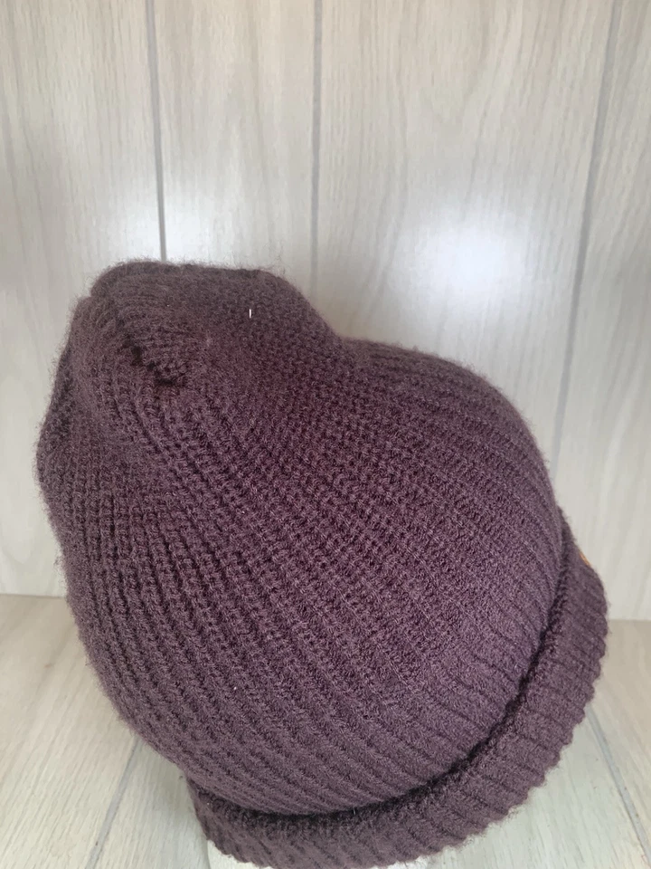 Columbia Sportswear Gorro Tobogán Sombrero Parche Logo Tejido Para Hombres Borgoña CANADÁ Foto 4 de 4