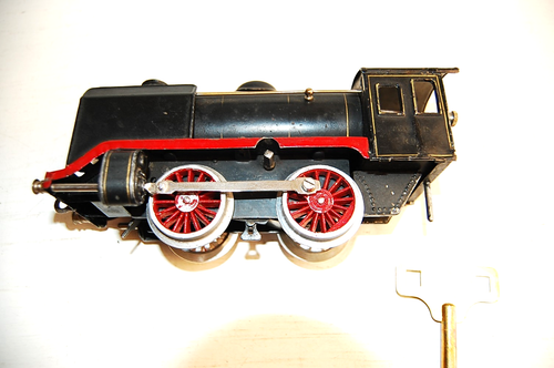 Vecchia Märklin Scala 0 Locomotiva A Vapore R 900 + Tender 909/0 Meccanismo - Foto 4 di 10