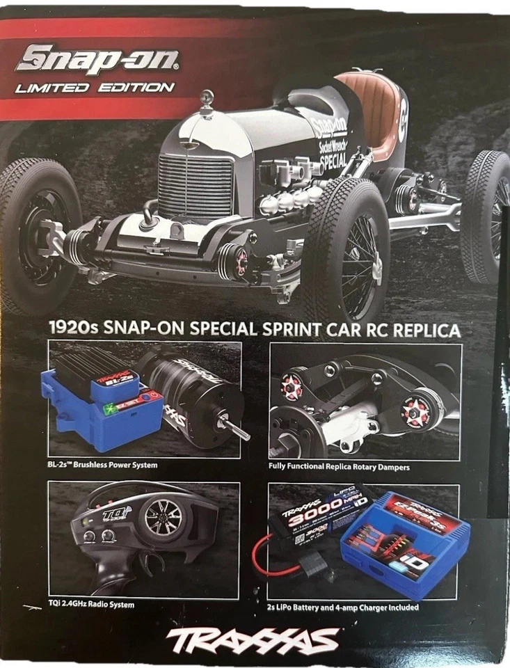 Snap-on Traxxas  1920’s Sprint Car  Limited Edition New In Box Still Sealed - Image 4 of 4