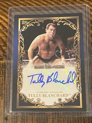 2012 Topps WWE - Classic Hall of Famers Tully Blanchard Autographs (AU)