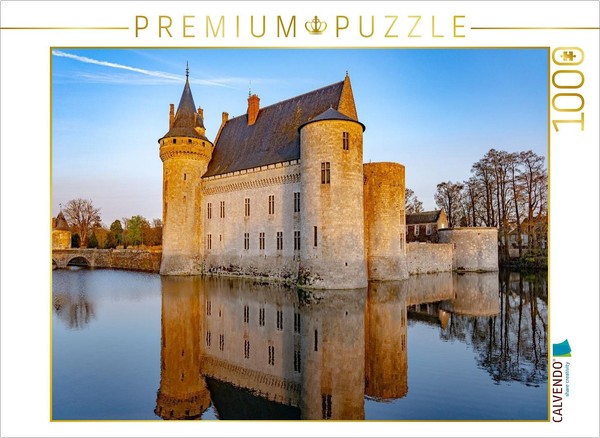 Calvendo Puzzle Sully-Sur-Loire Castle | 1000 Pieces, Finished Size 25.2 × 18.9-image