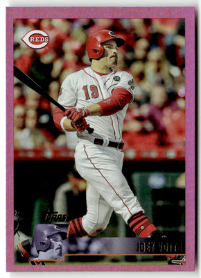 2025 Topps MLB Baseball Archives No. 177 Joey Votto Pink Holo