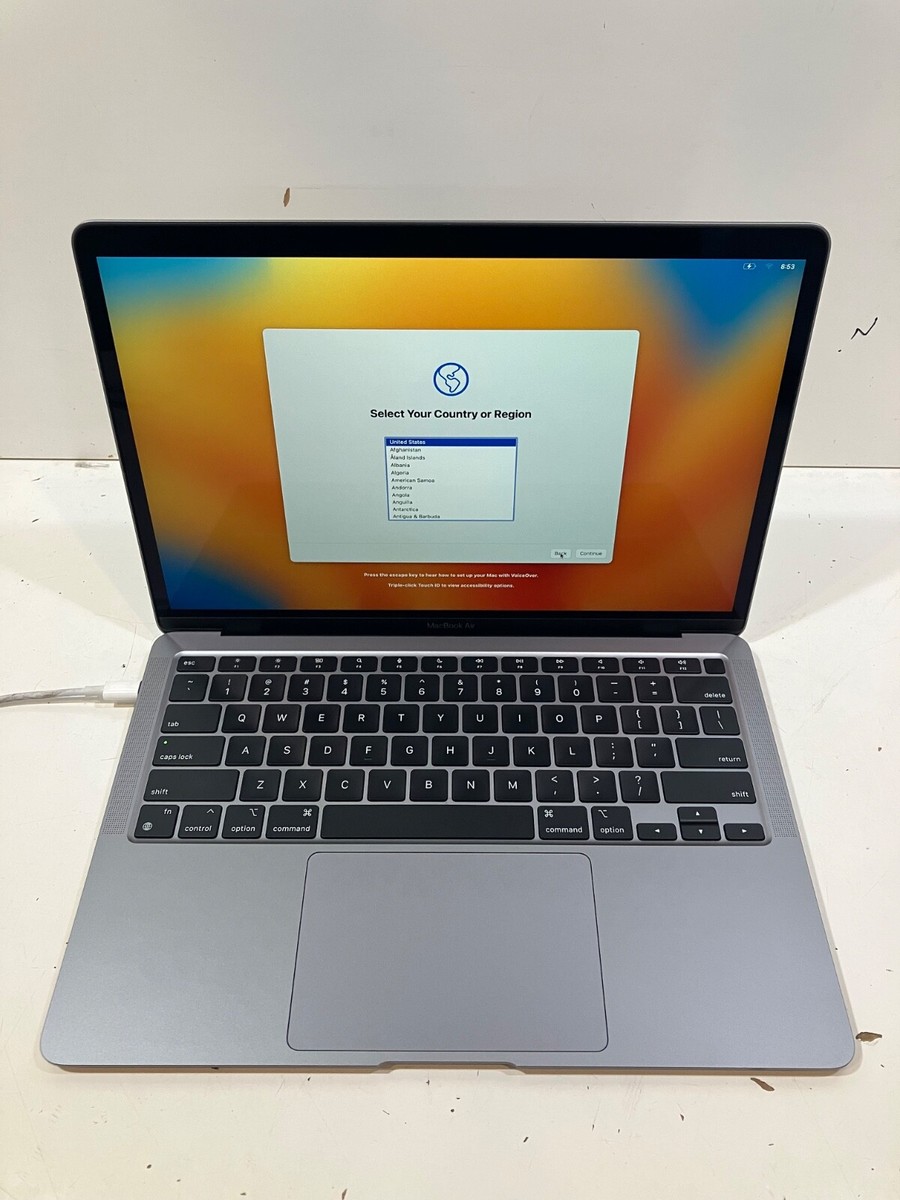 2020 Macbook Air Apple M1 3.2 Ghz CPU/GPU 8/7 Core | 16GB RAM