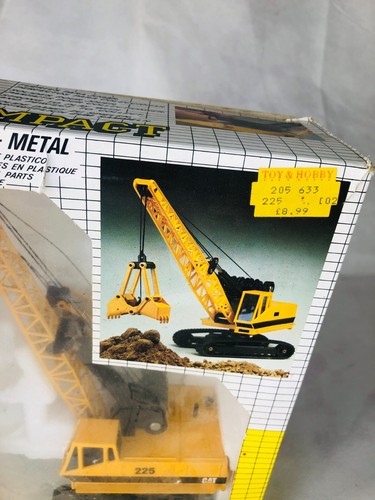 Toy Car Crane Lift Boxed Joal Die Cast Metal ra - Picture 3 of 15