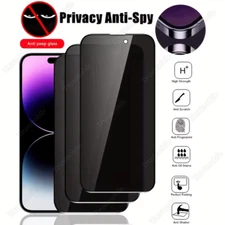 Lot Privacy Tempered Glass Screen Protector For iPhone 16 15 14 13 12 11 Pro Max