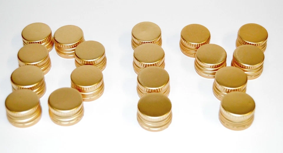 GLASS Bottles  100ml / 200ml - Choice Color Screw Caps Pocket Flask  Free P&P UK - Image 4 of 4