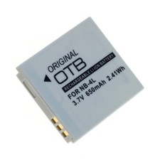 Akku Für Canon IXUS 160 – 3,7V, 600 MAh Li-Ion, Austauschakku Mit Sicherheitsschutz