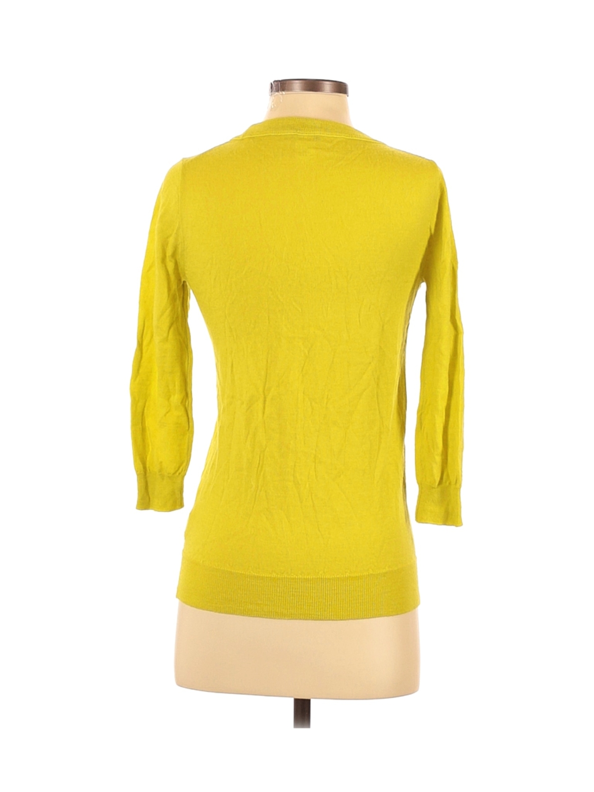 J.Crew Women Yellow Wool Pullover Sweater XXS eBay