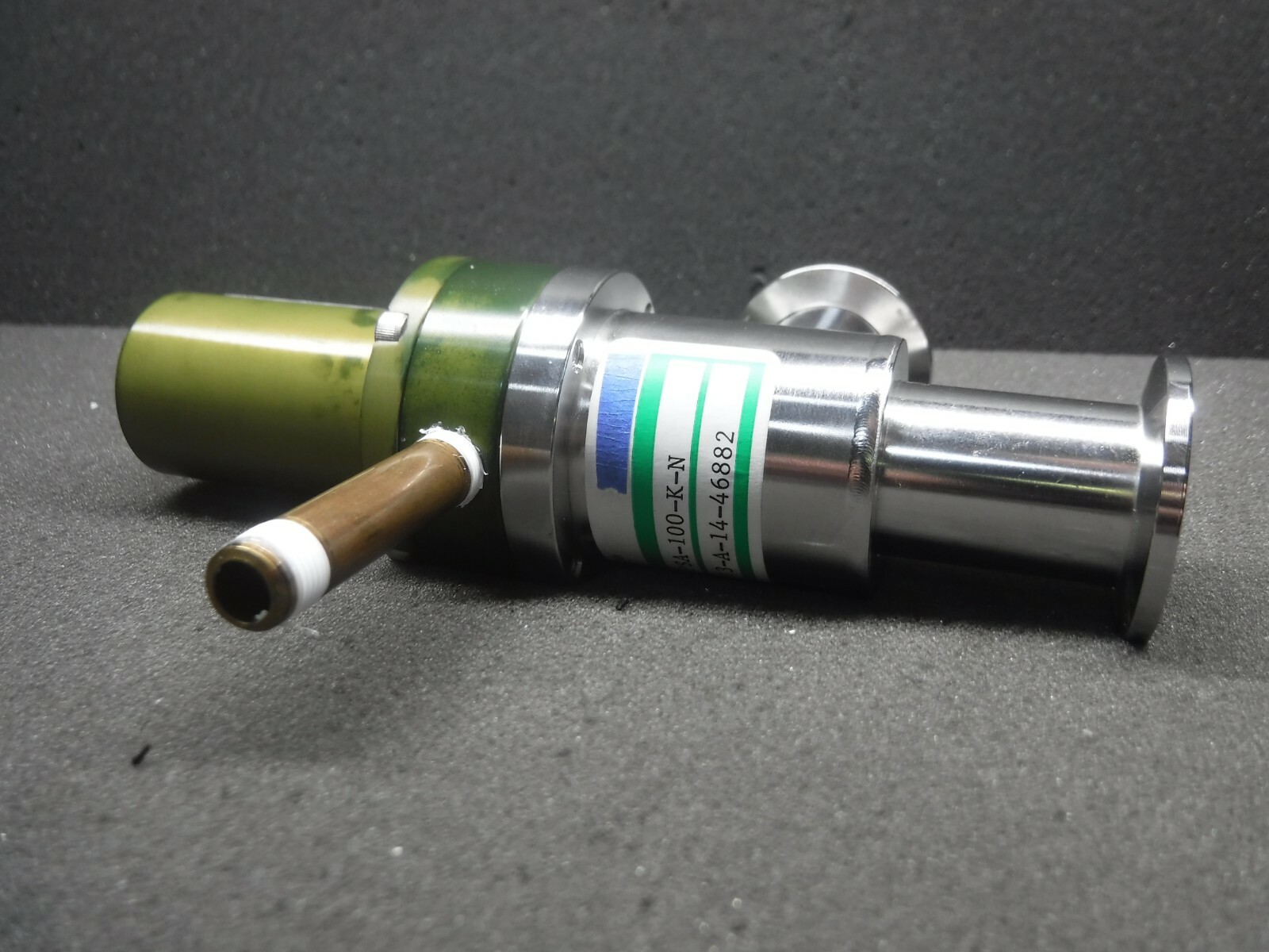 Key High Vacuum Products Inc, PSA100KN, Right Angle Valve (Used) eBay