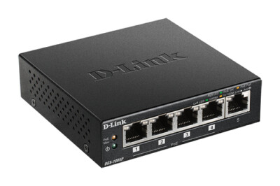 D-Link DGS-1005P Unmanaged Network Switch L2 Gigabit Ethernet (10/100/1000) Auf