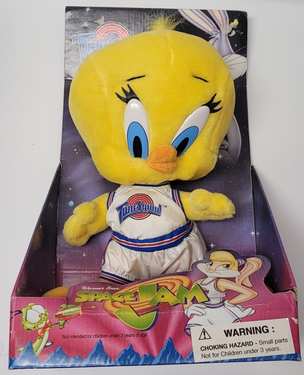 Vtg 1996 NIB Warner Bros Space Jam Tune Squad stuffed plush Vtg 1996 NIB Warner Bros Space Jam Tune Squad stuffed plush