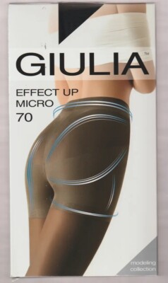Giulia Effect Up Micro tights with tight shaping shorts matte opaque 70 Den