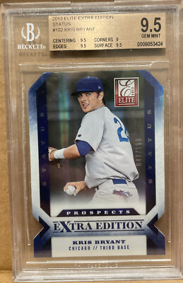 2013 Panini Elite Extra Edition Status Blue Die-Cut /100 Kris
