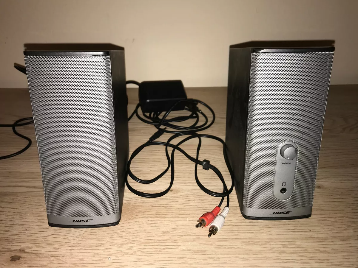 Bose Companion 2 Series II Multimedia Speaker System - Graphite - Tested,  Works