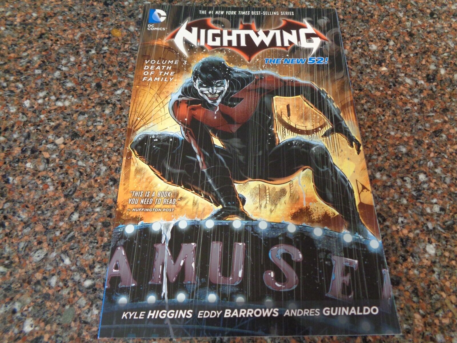 Nightwing Volume 3 Three Death of the Family (Paperback, New) DC Comics New 52