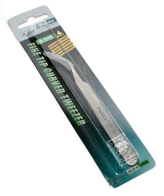 ProsKit 1PK-104T gebogene Pinzette feine Spitze 120mm Edelstahl antimagnetisch |