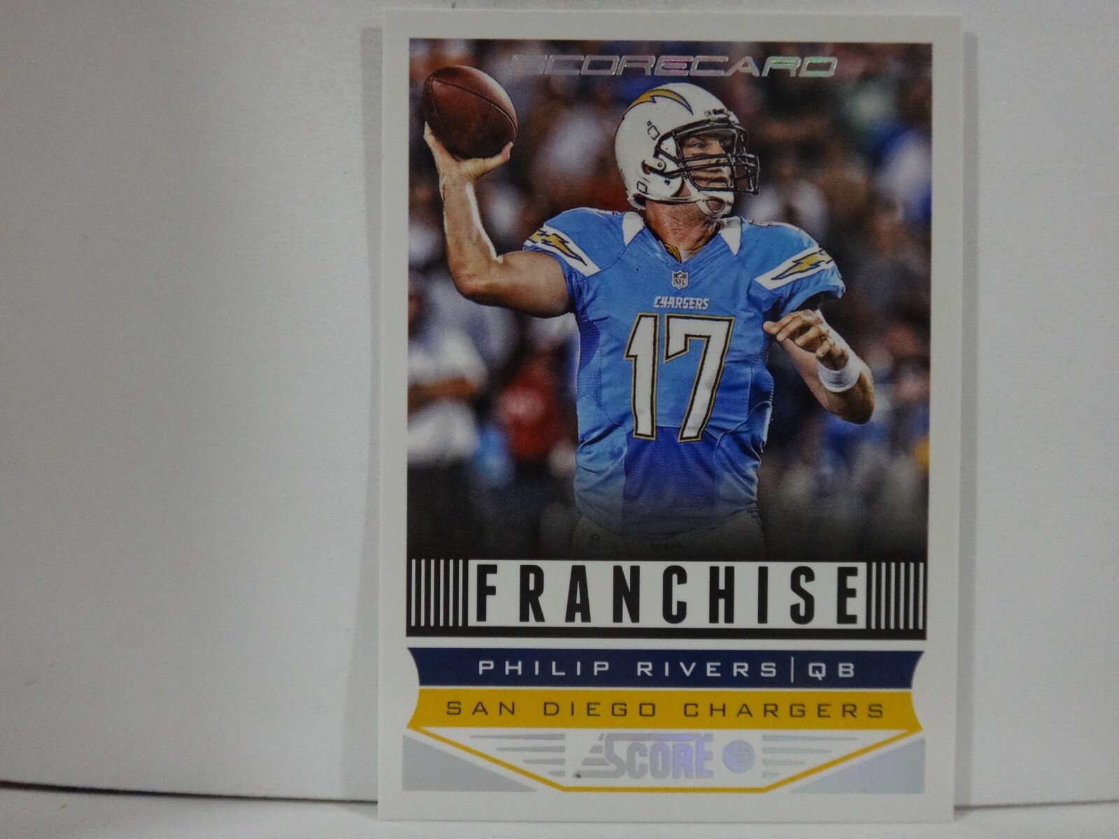 2013 Score Franchise Scorecard #293 Philip Rivers