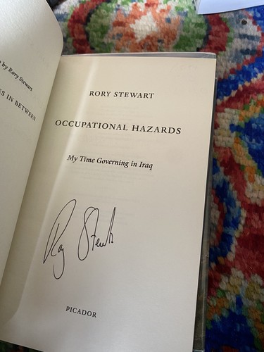 Rory Stewart Signed 1st Uk Editions Of All His Books - Imagen 3 de 6