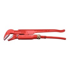 Corner Pipe Wrench 45 Deg 1.5 Inch Chrome Vanadium Steel Rothenberger 70133