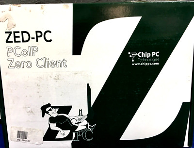 CHIP PC ZED-PC PCoIP Zero Client ZDT5J3 CPN06483      New! Open Box!
