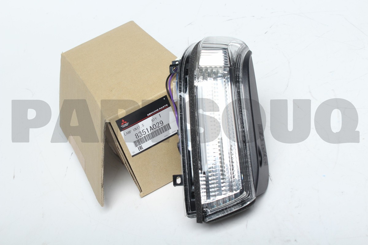 8351A029 Genuine Mitsubishi LAMP ASSY,SIDE T/SIG,FR LH | eBay