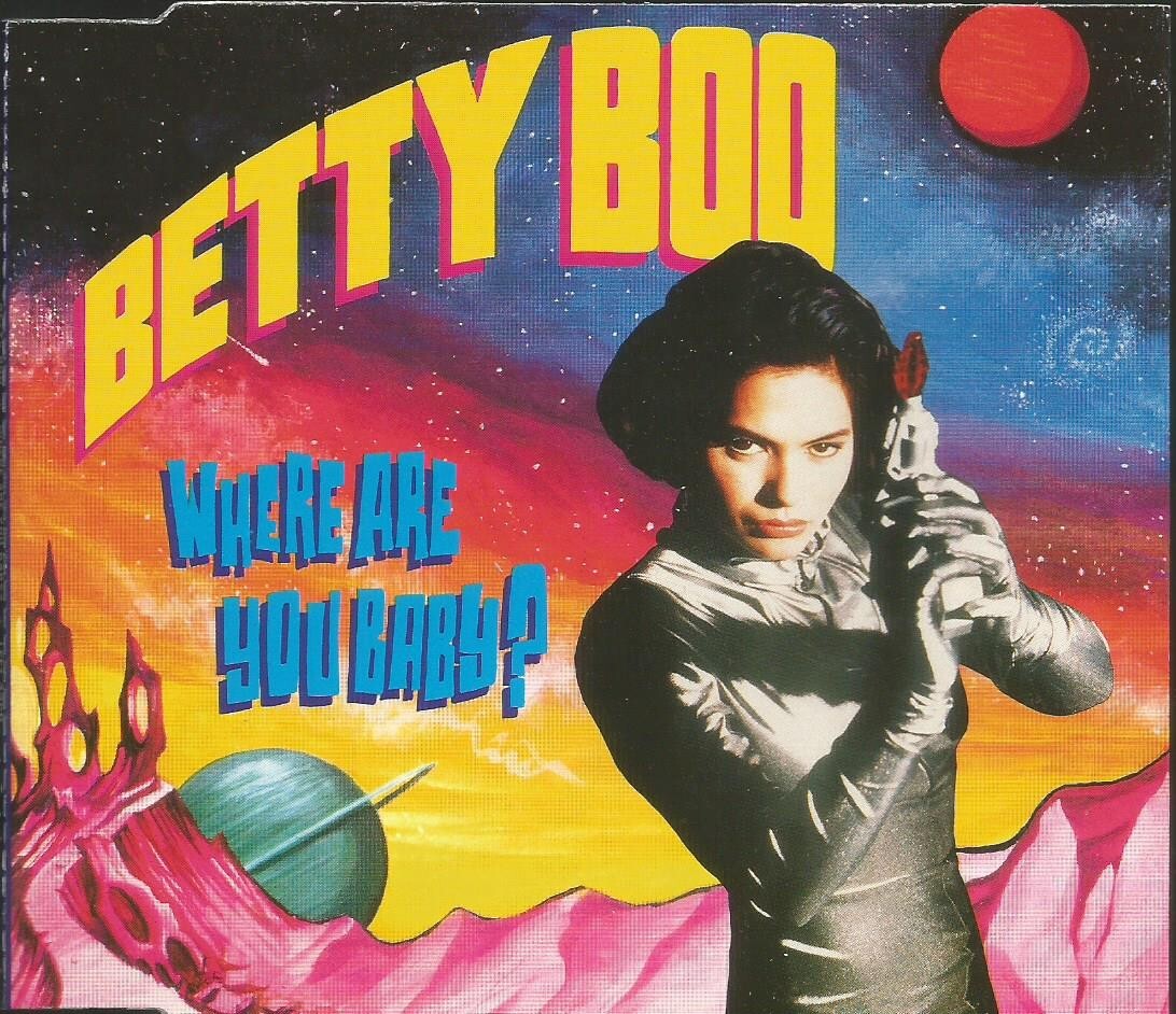 Betty Boo - Where Are You Baby? 1990 Rhythm King CD single