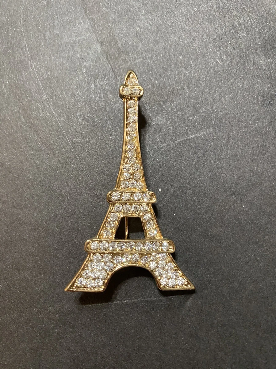Eiffel tower brooch deals