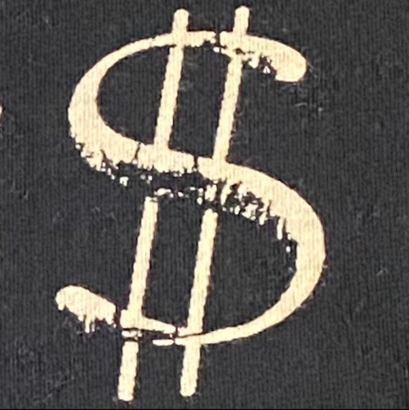ANDY WARHOL Dollar Signs Pop Art T-Shirt. MEDIUM UT Archive UNIQLO Preowned NV image 5
