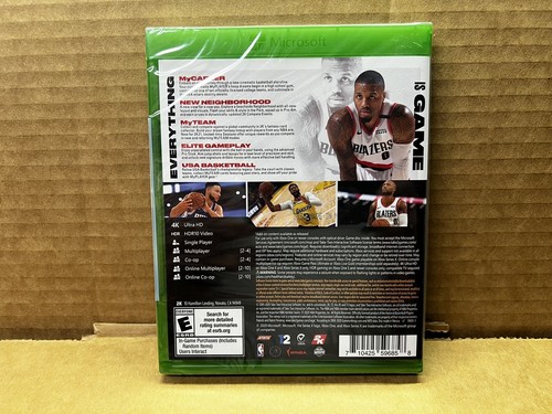 Disco de juego físico NBA 2K21 Xbox One NO descarga digital NUEVO SELLADO DE FÁBRICA - Imagen 2 de 7