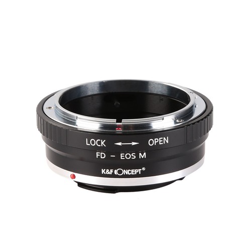 K&F Concept Adapter for Canon FD Mount Lens to Canon EOS M M2 M3 M10 M5 M6 M100 - Picture 2 of 7