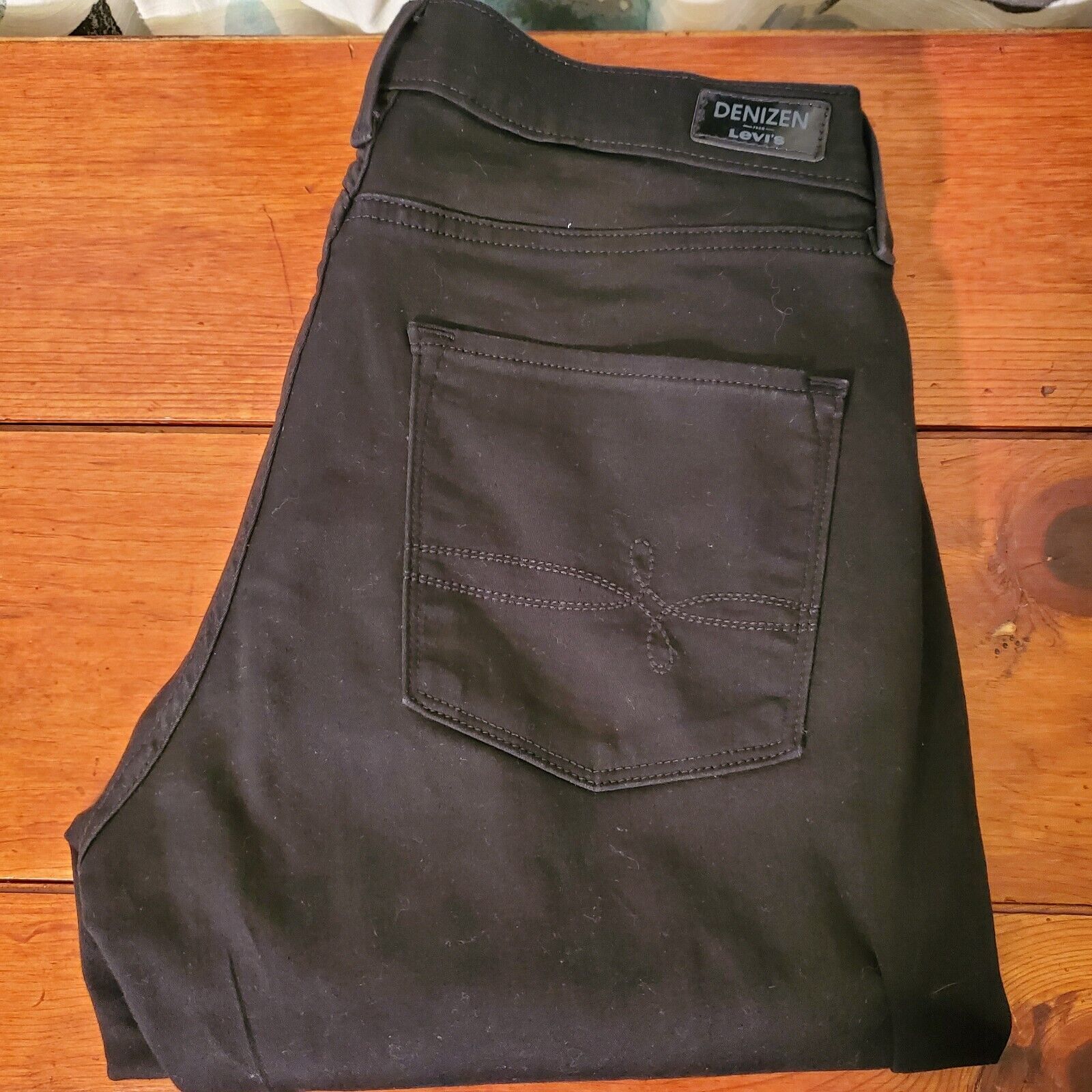 DENIZEN from Levi's Curvy Skinny Jeans Women's 12M W31xL29 Black Cotton  Blend | eBay