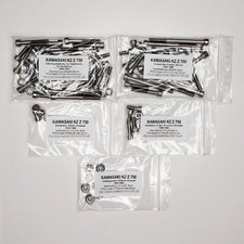KAWASAKI GPZ 750 R1 1982 full engine stainless allen screw kit KZ750R1