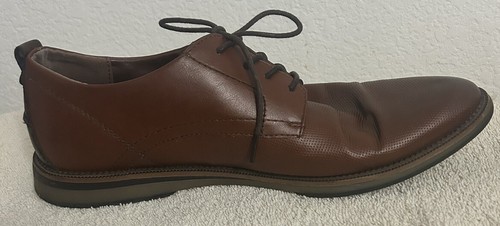 Steve Madden - Men's Size 12 Brown M-Hastir Oxford Shoes Rubber Bottom - Picture 4 of 12