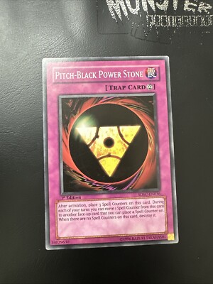 Yu-Gi-Oh! - Pitch-Black Power Stone (SDSC-EN036) - Structure Deck