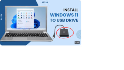 Win10/Win11 bootable external SSD 1TB (Guarantee brand new ssd)