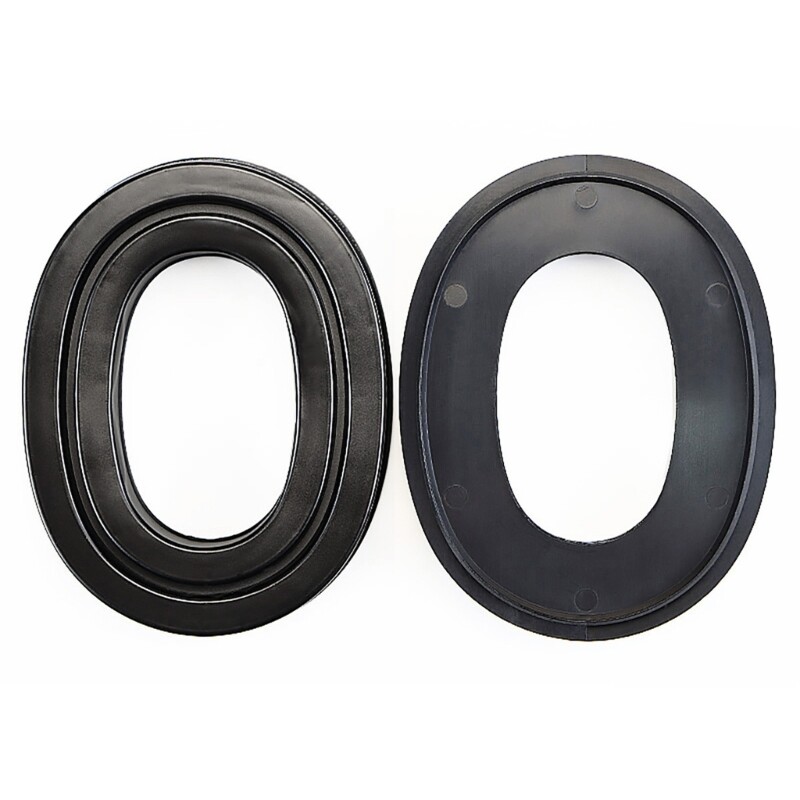 Silicone Ear Cushions Pair Earpads for Headsets Headphones Hearing Protectors