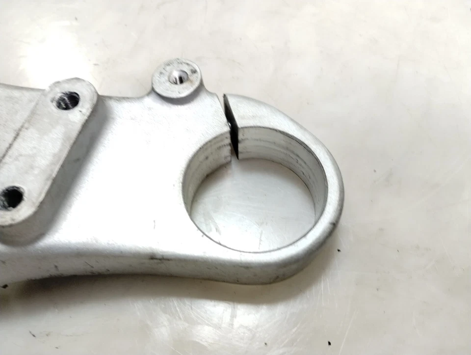 2006 Ducati Monster S2R 800 Top Upper Triple Tree Clamp 34130381A - Image 2 of 4