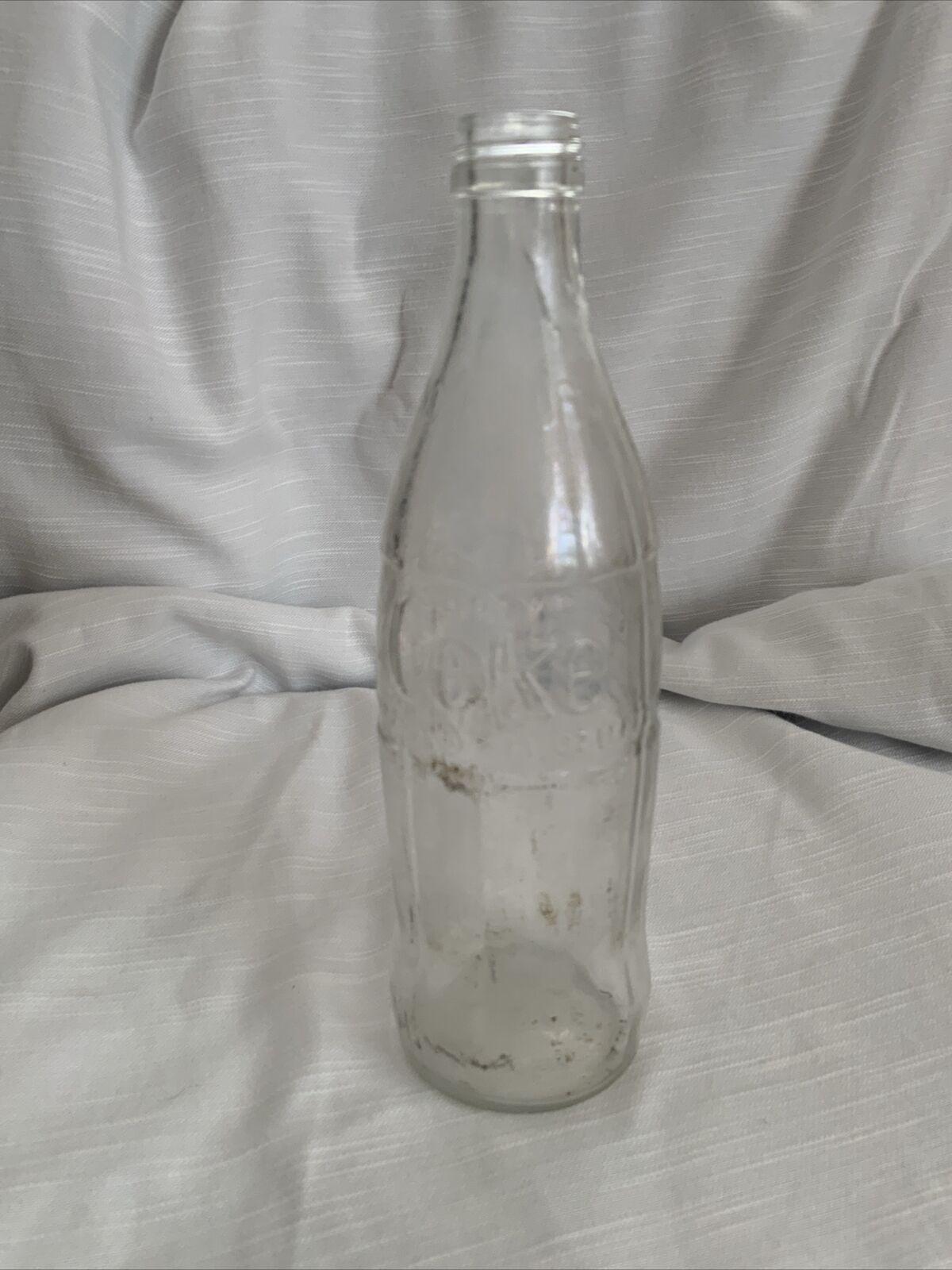 Vintage Glass Coca Cola Coke Bottle 16 oz