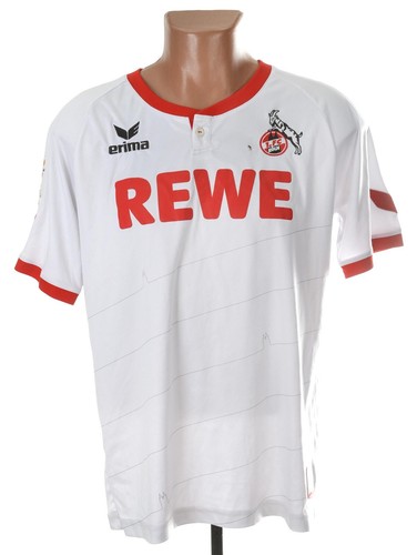FC KOLN GERMANY 2015/2016 HOME FOOTBALL SHIRT SIZE L #7 RISSE - Picture 2 of 8