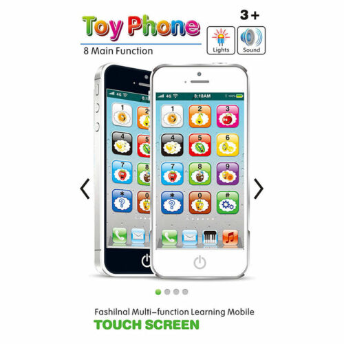 Baby Smart Touch Screen Mobile Phone Toys with LED Educational Toy GiftB.io - Bild 1 von 10