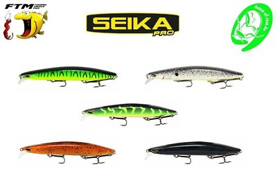 Seika Pro Nightveit Silent 14cm Wobbler Zander Raubfisch Spinnfischen Hecht
