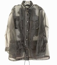 Sacai Women  s Black Sheer Jacket Size Large. SOLD OUT  