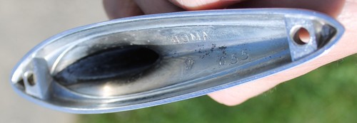 Base de espejo retrovisor lateral cromada vintage JOMA G55 (sin espejo adjunto) solo la base - Imagen 18 de 19